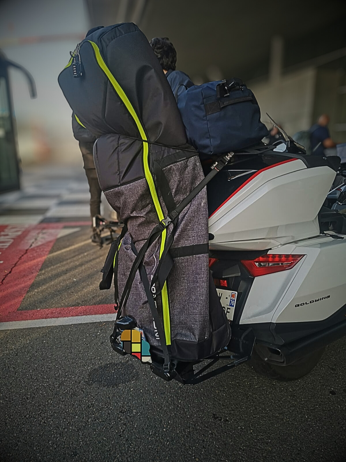 Bagagère valise +15kg
