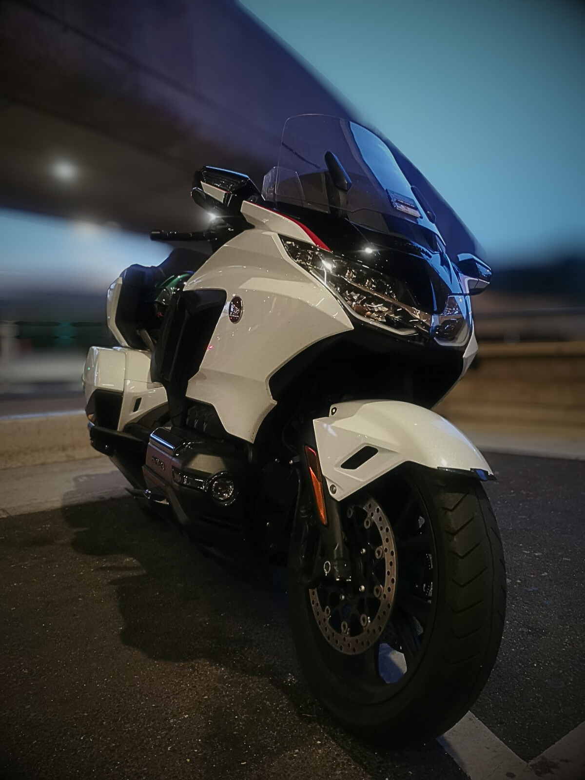 Honda Goldwing - avant